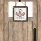 Buffalo Plaid Christmas Holly Sign
