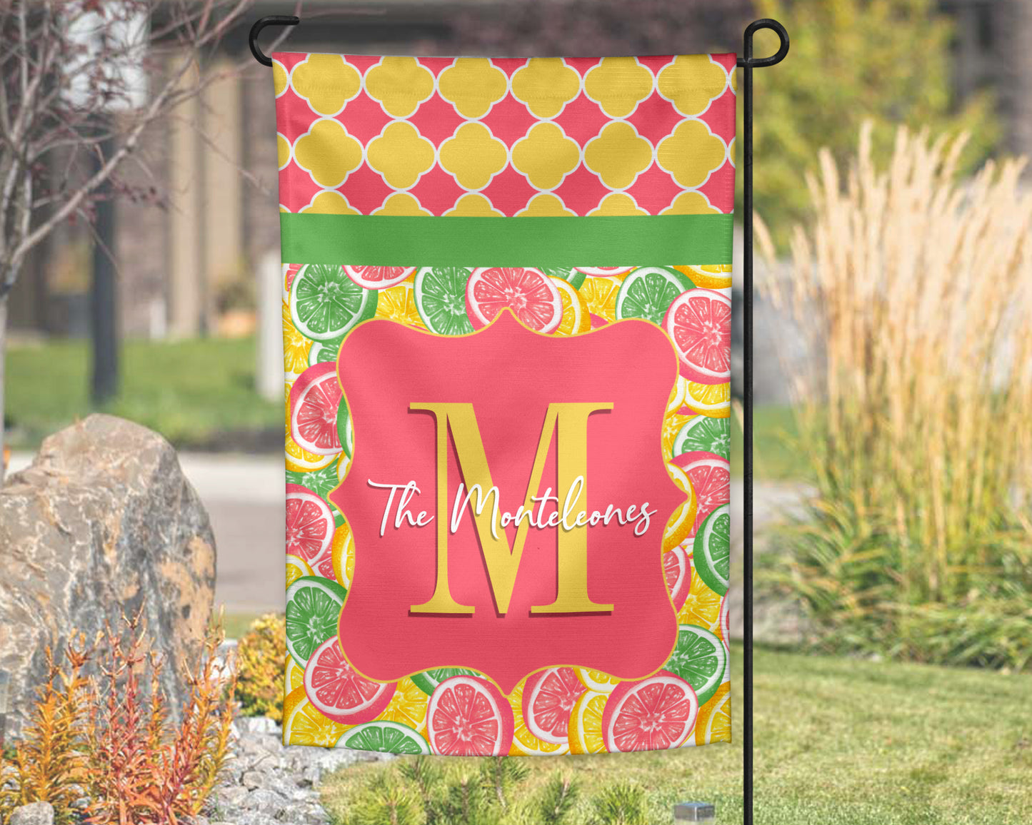 Citrus Garden Flag