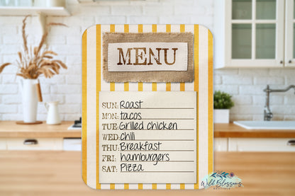 Farmhouse Grain Sack Ticking Kitchen Towel