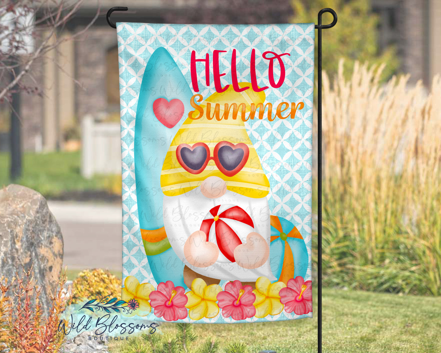 Gnome Garden Flag