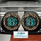 Leopard Print License Plate