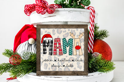 Personalized Christmas Alphabet Name Sign | Custom Holiday Keepsake Decor