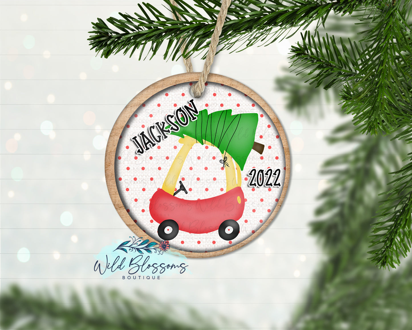 Cozy Coupe Ornament