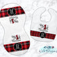 My First Christmas Baby Bib And Burp Cloth Set