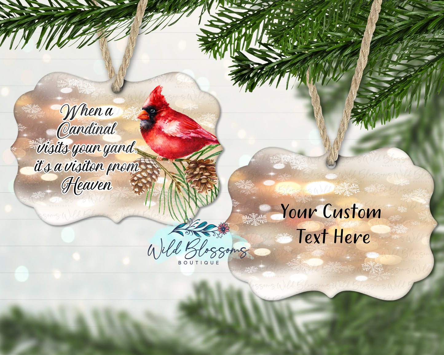 Cardinal Remembrance Ornament
