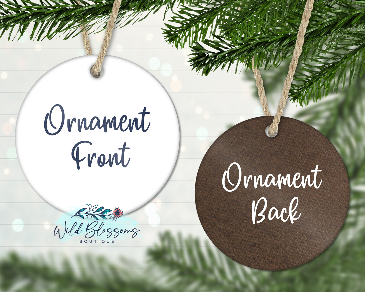 Our First Christmas Engaged Ornament