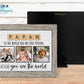 Papaw Scrabble Tile Photo Picture Frame