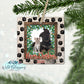 Paw Print Wooden Frame Photo Ornament