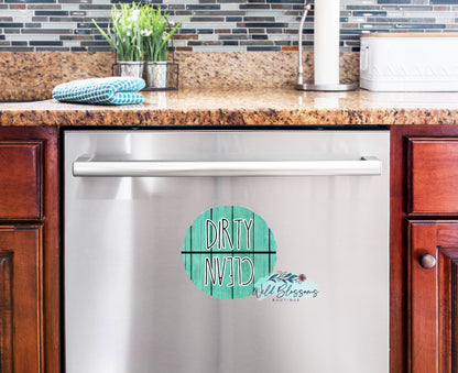 Farmhouse Shiplap Clean / Dirty Dishwasher Magnet